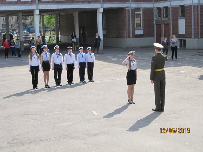 Смотр строя и песни 2013